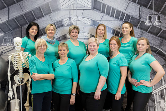 Team der Physiotherapiepraxis